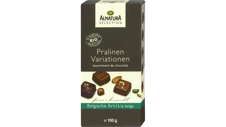Alnatura Bio Sélection Pralinen-Variationen Sélection 100 g