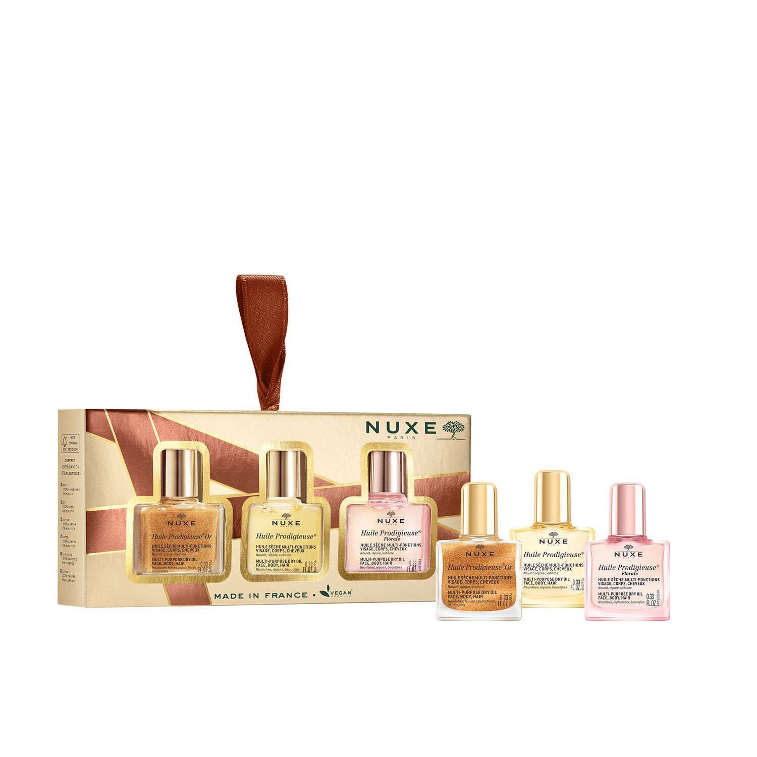 Nuxe COFFRET NOEL Coffret Mini Huiles Prodigieuses 2023