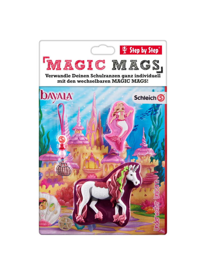 Step by Step Ranzen-Zubehör-Set MAGIC MAGS in bayala®, Underwater Unicorn günstig kaufen onesize
