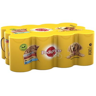 Pedigree Adult Selection Multipack 12 x 400 g