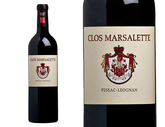 Clos Marsalette Rouge 2017 Bordeaux Pessac-Léognan