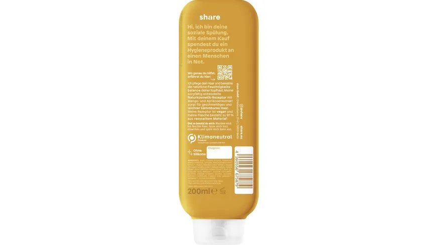 share Natruals Spülung Hydrate 200 ml