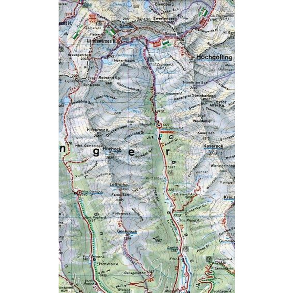 Radstädter Tauern. Katschberg. Lungau 1 : 50 000. WK 202 - Wanderkarte