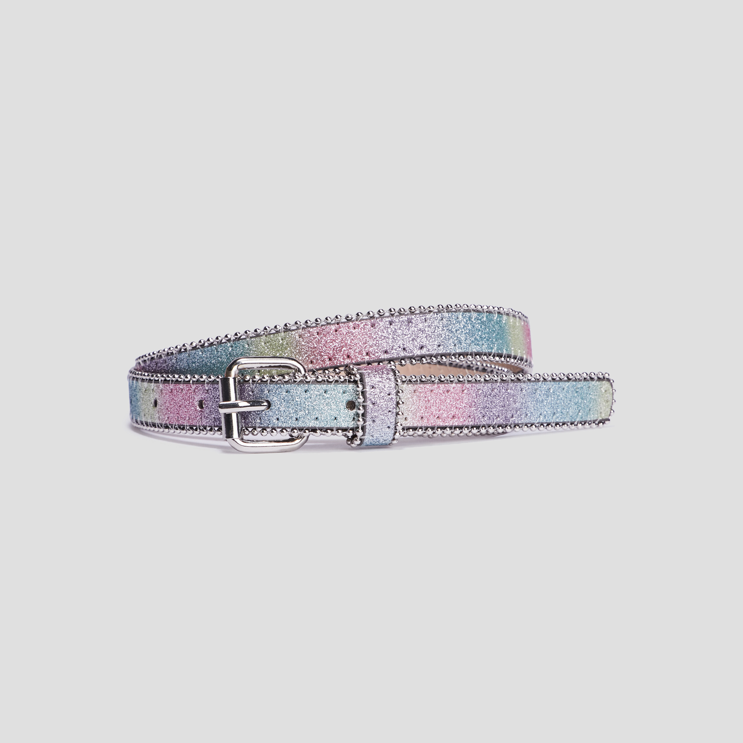 Ceinture à paillettes multicolore fille | La Halle