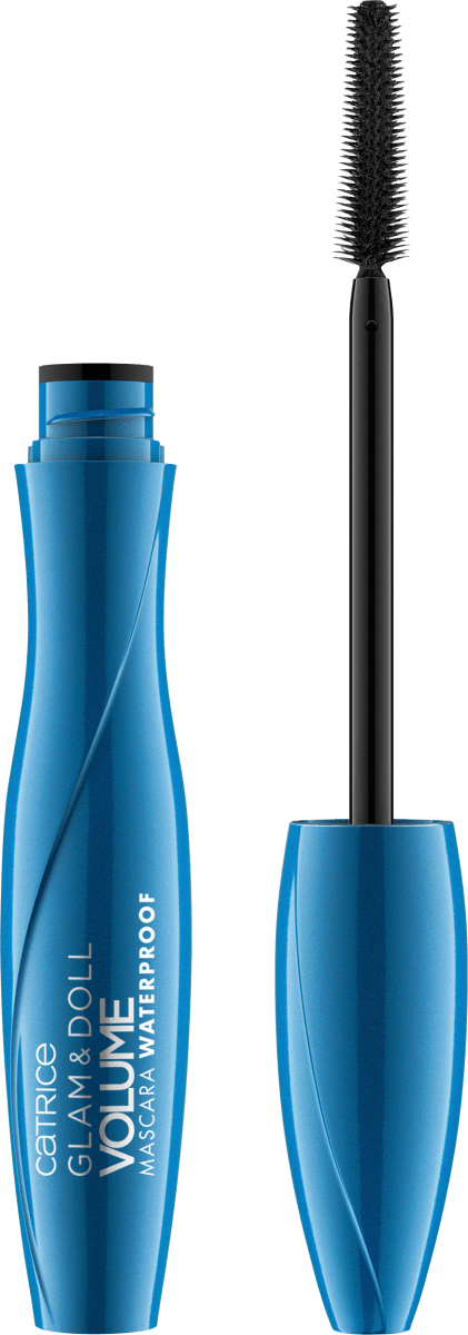 Mascara Glam & Doll Volume Waterproof 010  Black, 10 ml