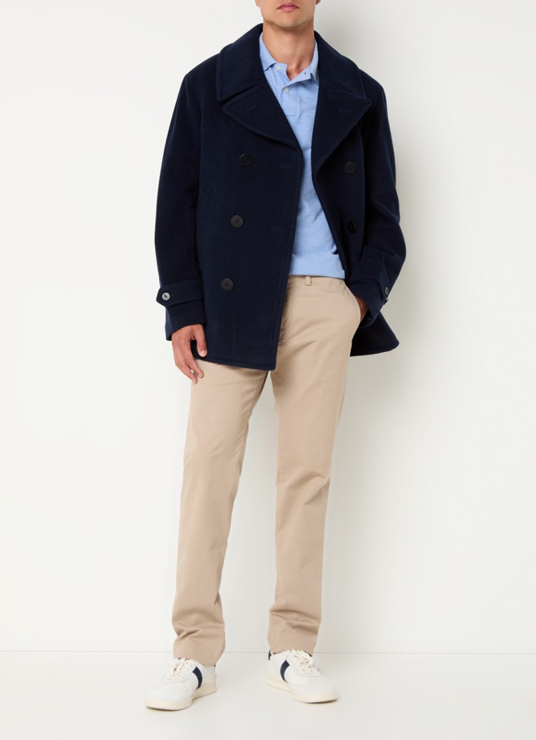 Παλτό από μαλλί σε σταυρωτό τελείωμα Ralph Lauren