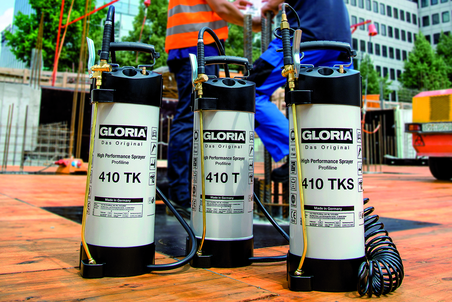 Gloria 000416.2400 410 TK Profiline Drukspuit 10l con compressoreaansluiting