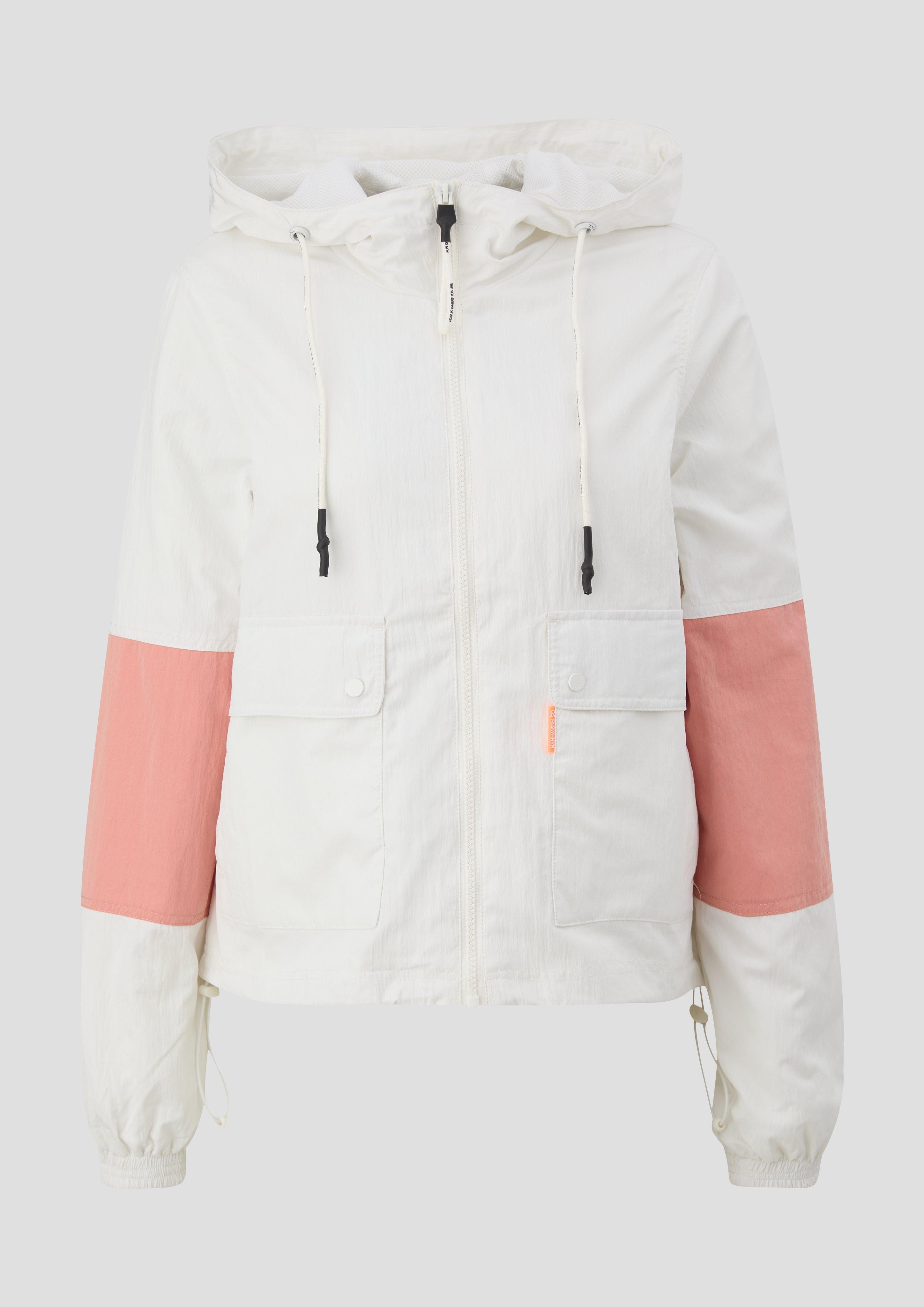 Kapuzenjacke mit Crinkle-Struktur  2140321-0200