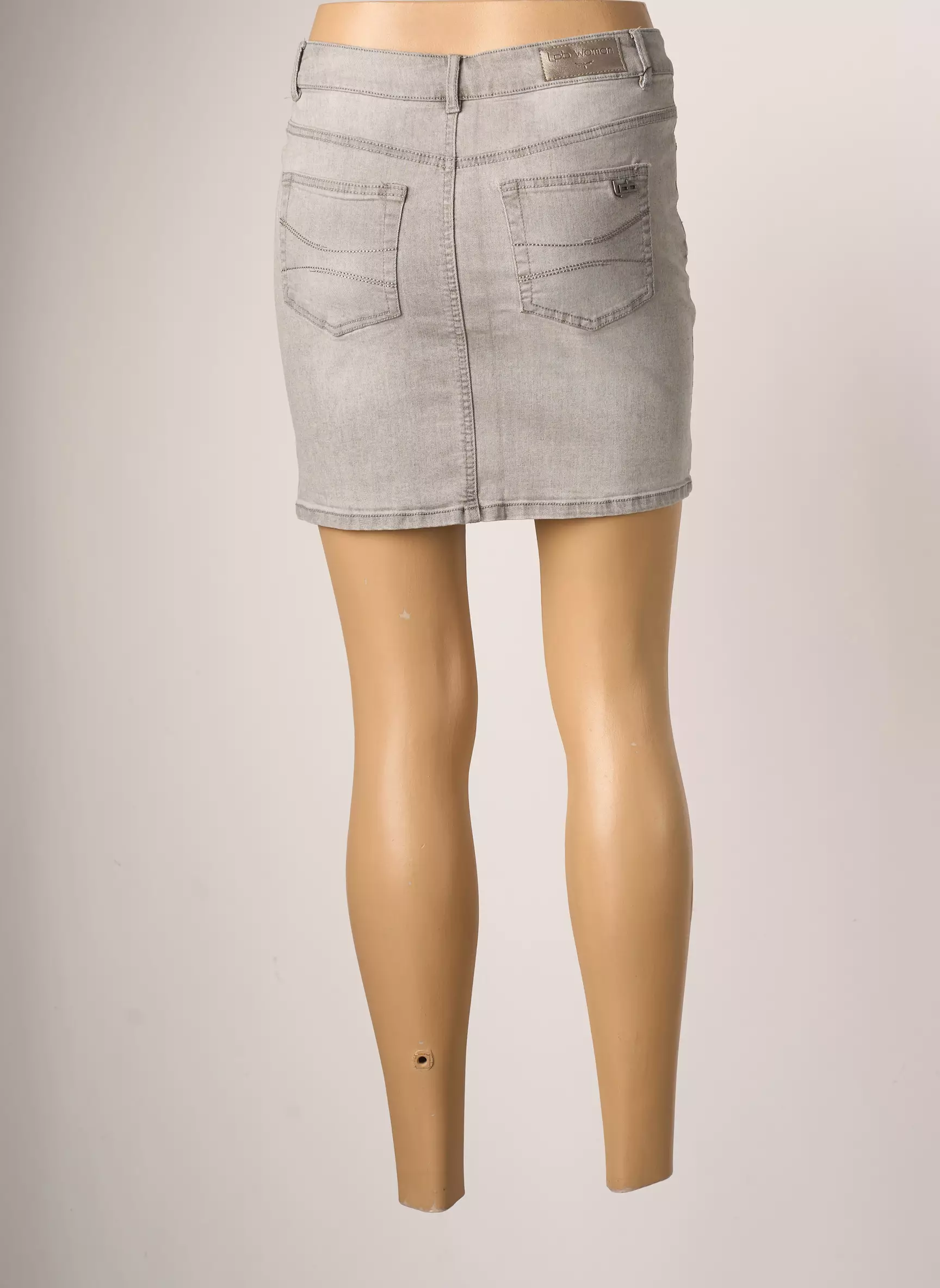 Les P Tites Bombes Jupes Courtes Femme couleur gris