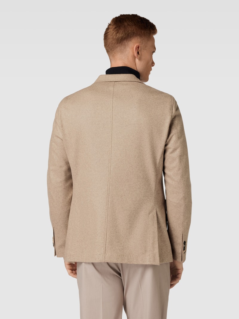 2-Knopf-Sakko mit Eingrifftaschen Modell 'Giro' in beige