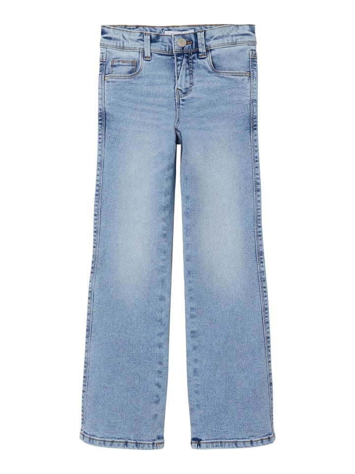 name it Bootcut Jeanshose in light blue denim günstig kaufen