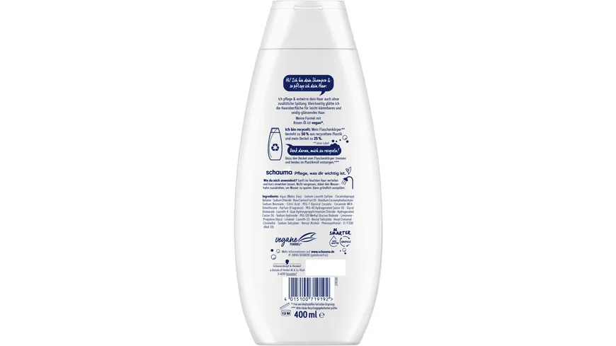 SCHAUMA Shampoo Seiden-Kamm 400ml 400 ml