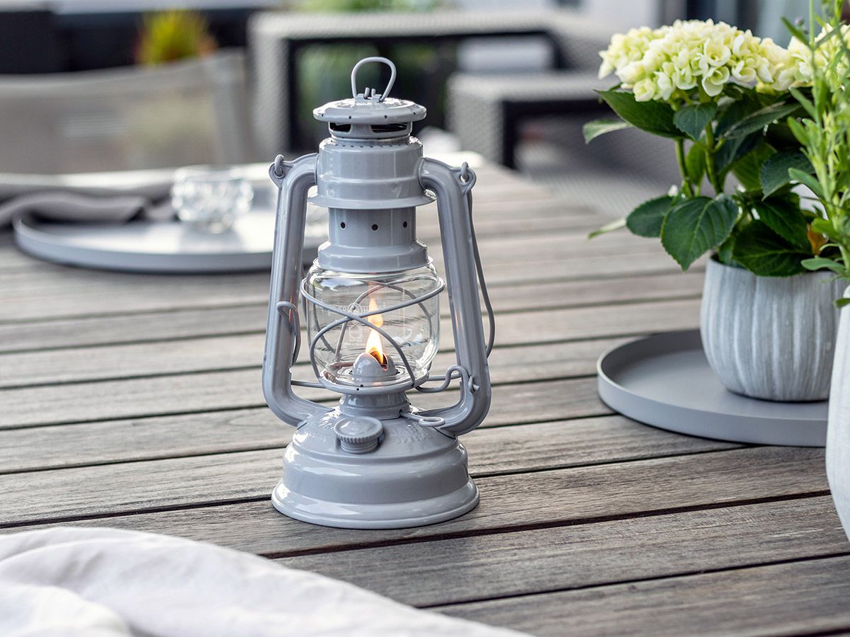 Feuerhand Baby Special 276 Nordic Grey Sturmlaterne