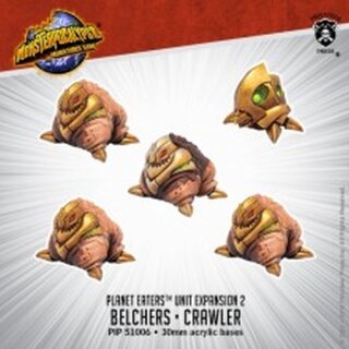 Monsterpocalypse Belchers & Crawler: Planert Eaters Unit (resin) (EN)