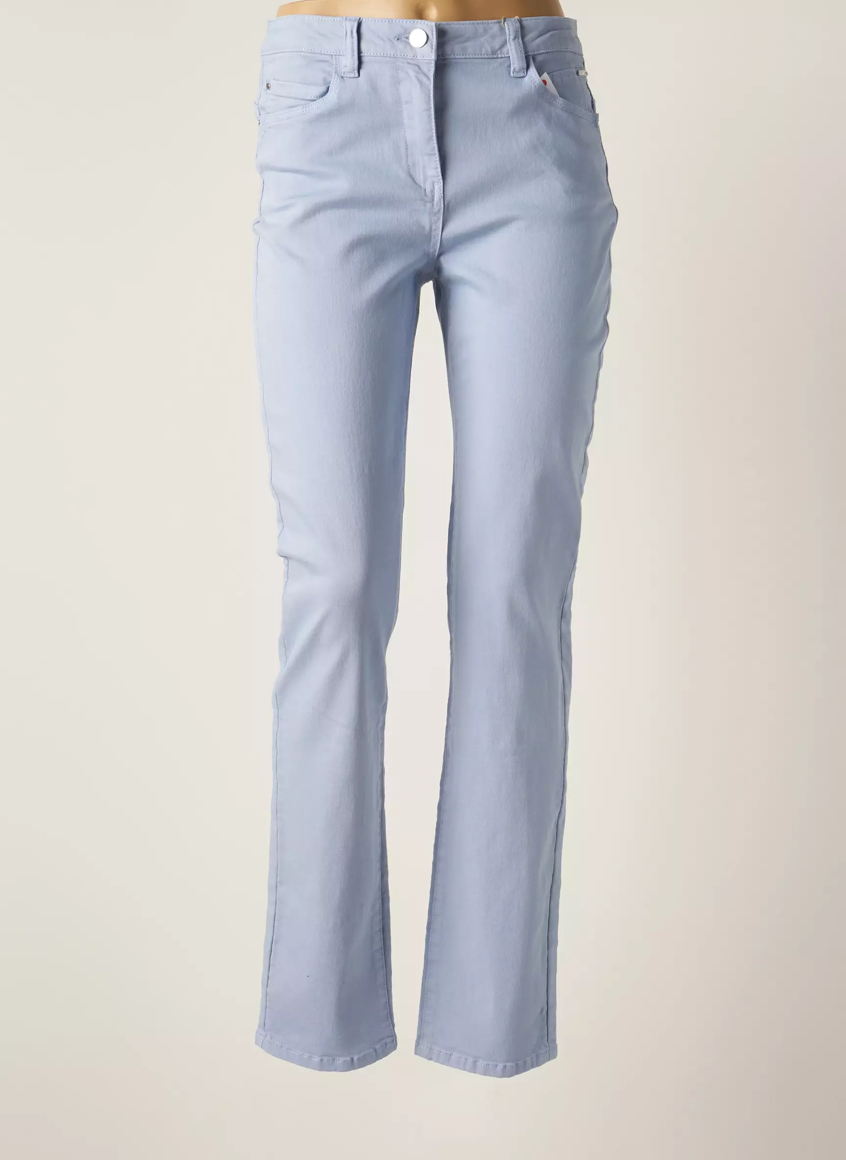 Diane Laury Pantalons Droits Femme couleur bleu