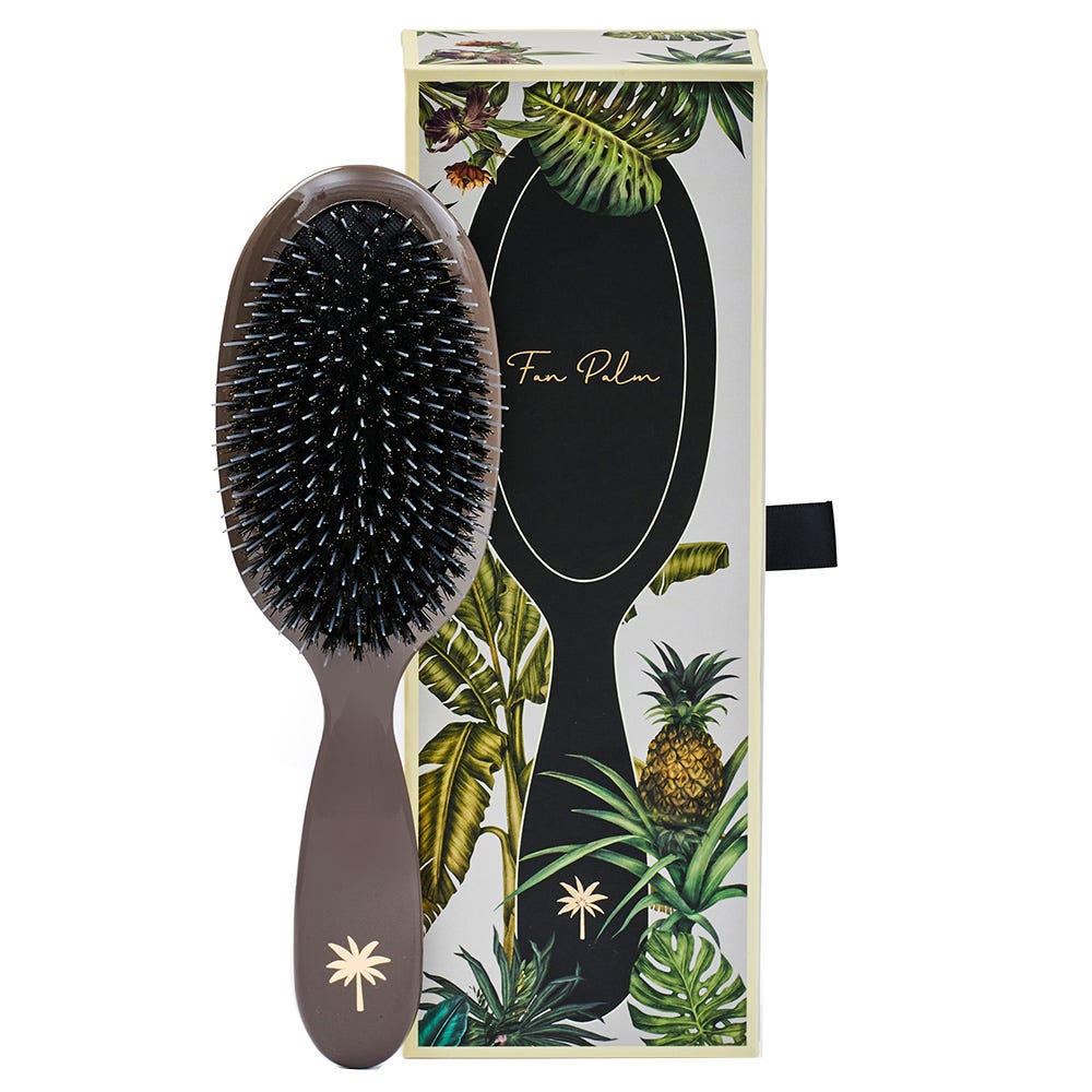 Fan Palm Boar- & Nylon Brush Mink - Medium