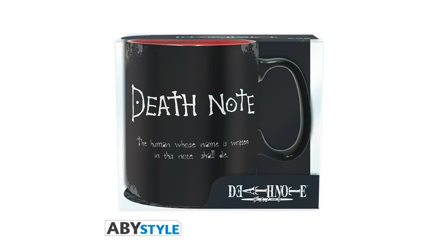 DEATH NOTE Tasse 460 ml Death Note matt
