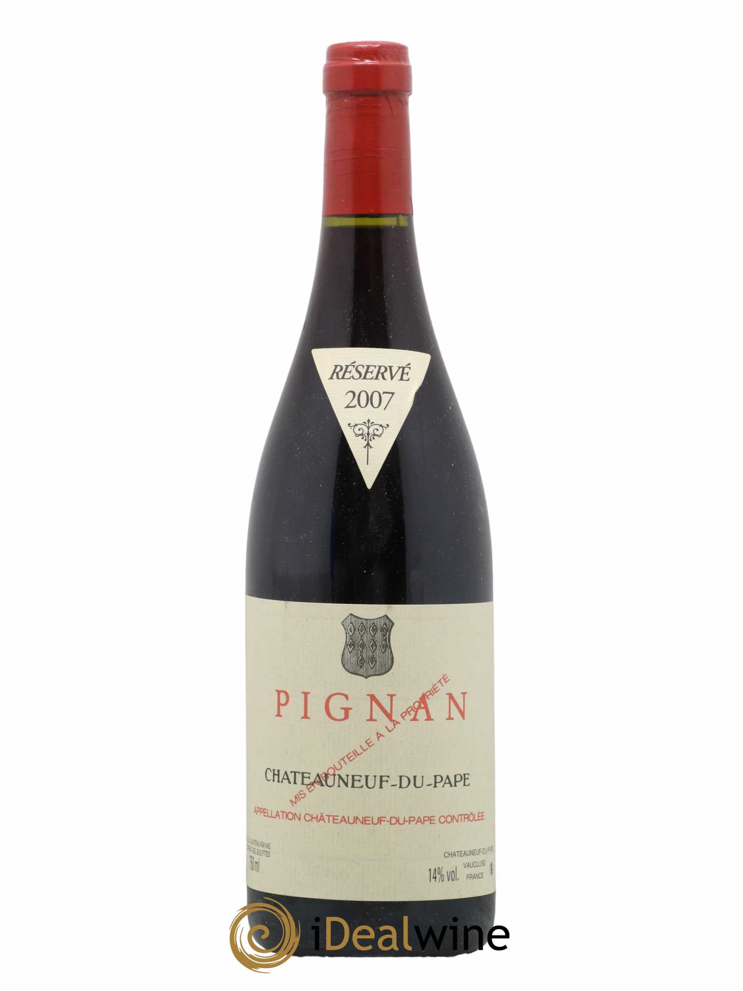 Châteauneuf-du-Pape Pignan Emmanuel Reynaud  2007 - Lot de 1 Bouteille