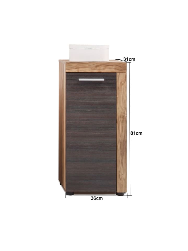 ebuy24 Kommode CancunBoom Braun 36 x 31 cm günstig kaufen onesize