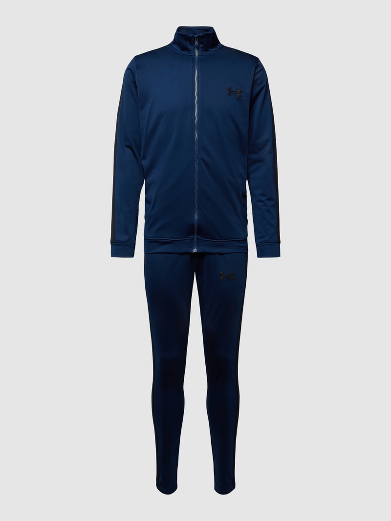 Tracksuit mit Logo-Detail Modell 'Knit' in marineblau
