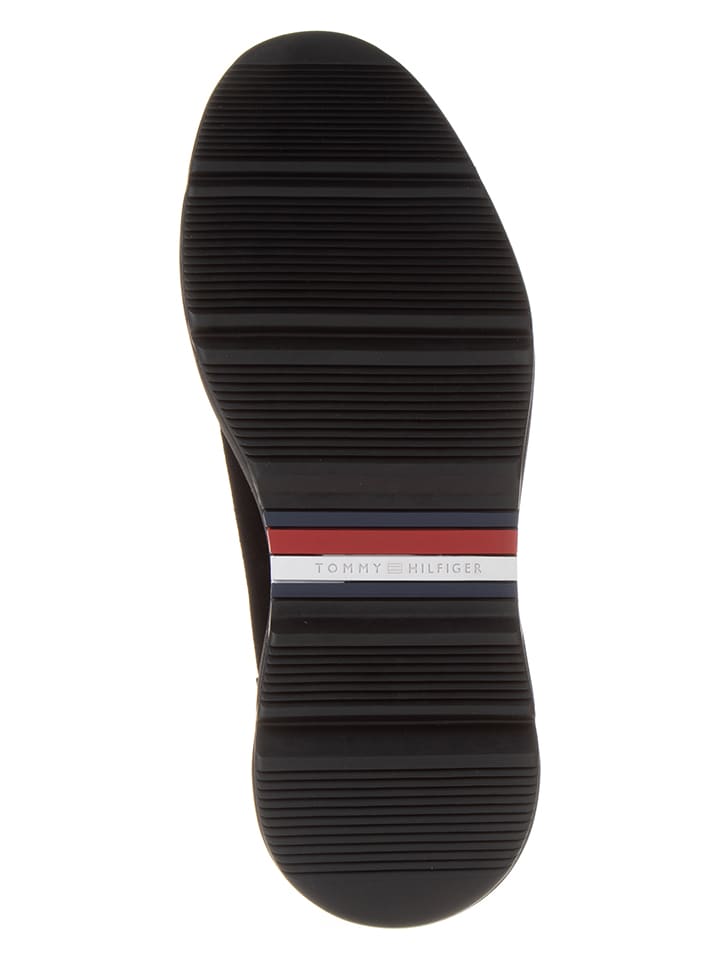 Tommy Hilfiger Shoes Leder-Chelsea-Boots in Schwarz günstig kaufen