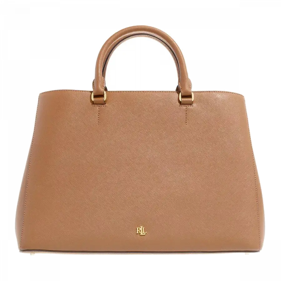 Lauren Ralph Lauren - Lauren Ralph Lauren Handle Bags Leder Brown - braun
