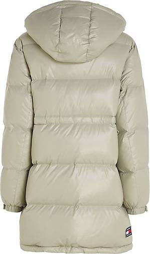 TOMMY-JEANS Damen Daunenjacke mit Kapuze TJW MIDI ALASKA PUFFER