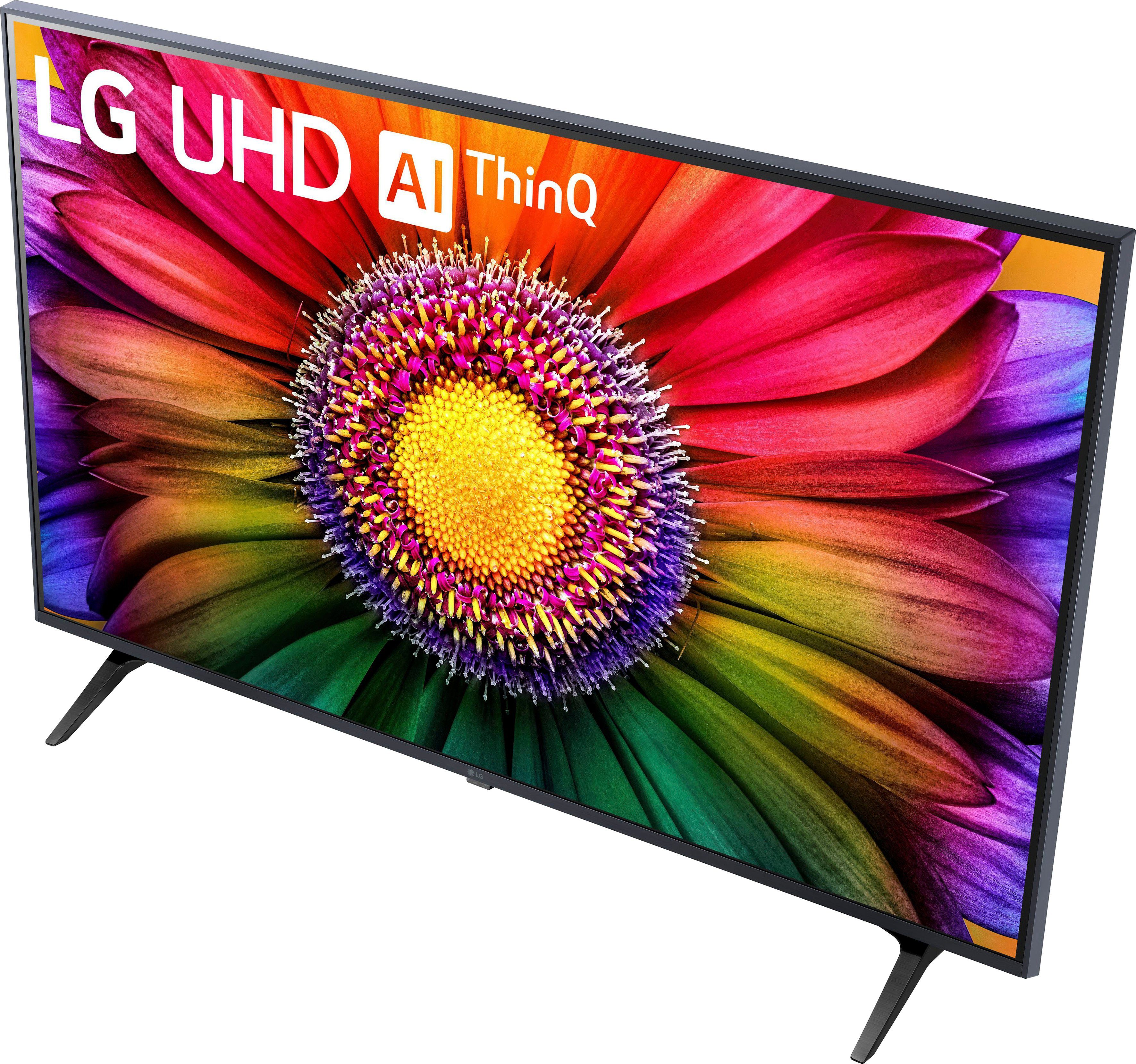 LG 43UR80006LJ LED-Fernseher (109 cm/43 Zoll, 4K Ultra HD, Smart-TV, UHD,α5 Gen6 4K AI-Prozessor,HDR10,AI Sound Pro,Filmmaker Mode)