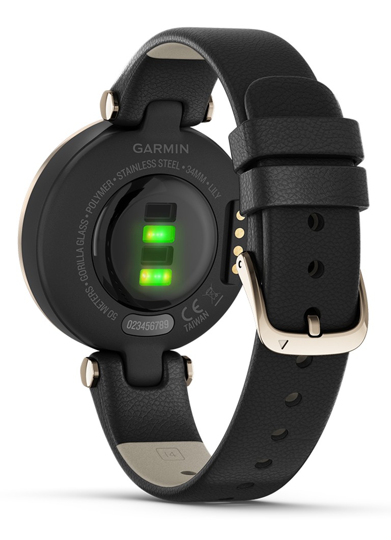 Ceas inteligent Garmin Lily Cream Gold 35 mm