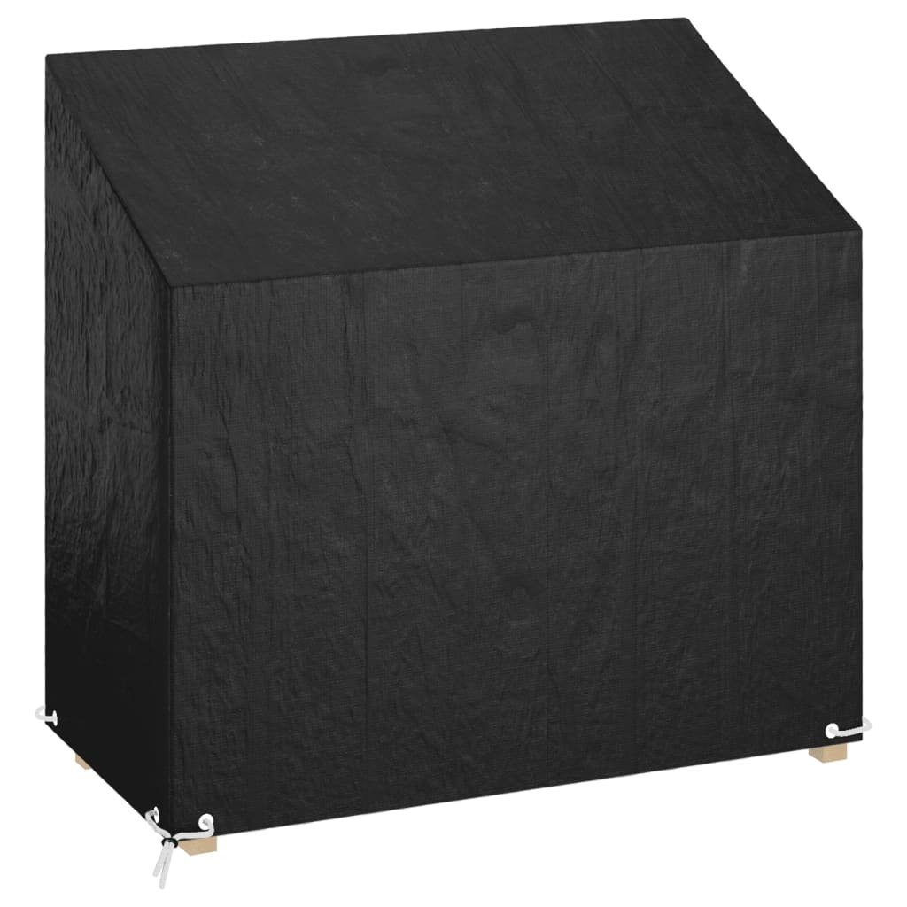 vidaXL Gartenmöbel-Schutzhülle Abdeckung für Gartenbank 8 Ösen 130x70x70/88 cm Polyethylen (1-St)