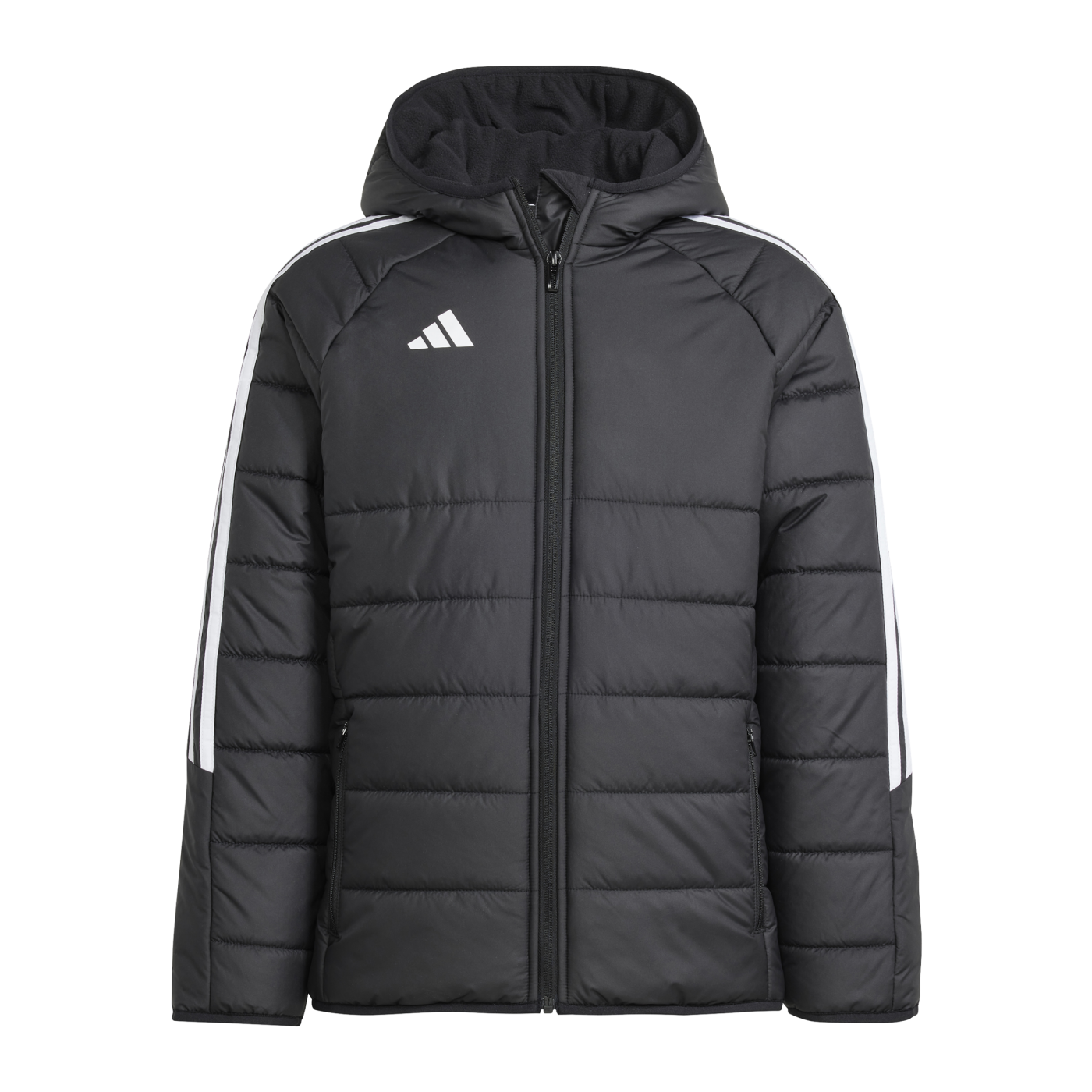 adidas Tiro 24 Winterjacke Kids Schwarz Weiss