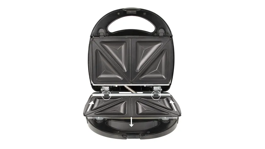 PRINZ Variogrill schwarz, grau