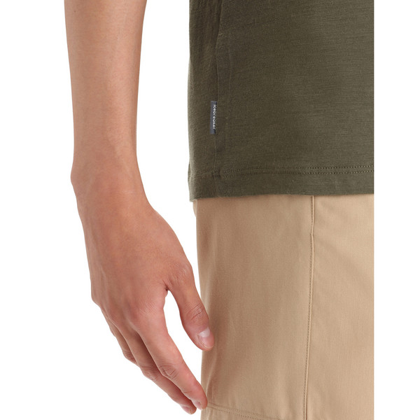 MEN TECH LITE II SS TEE ICEBREAKER EARTH Herren - Funktionsshirt