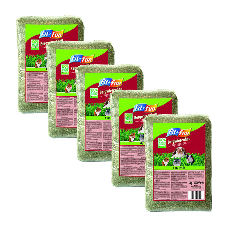 FIT+FUN Futter & Heu FIT+FUN Bergwiesenheu 5x5kg