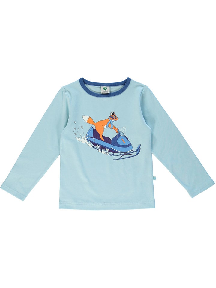 Småfolk Longsleeve in Hellblau günstig kaufen