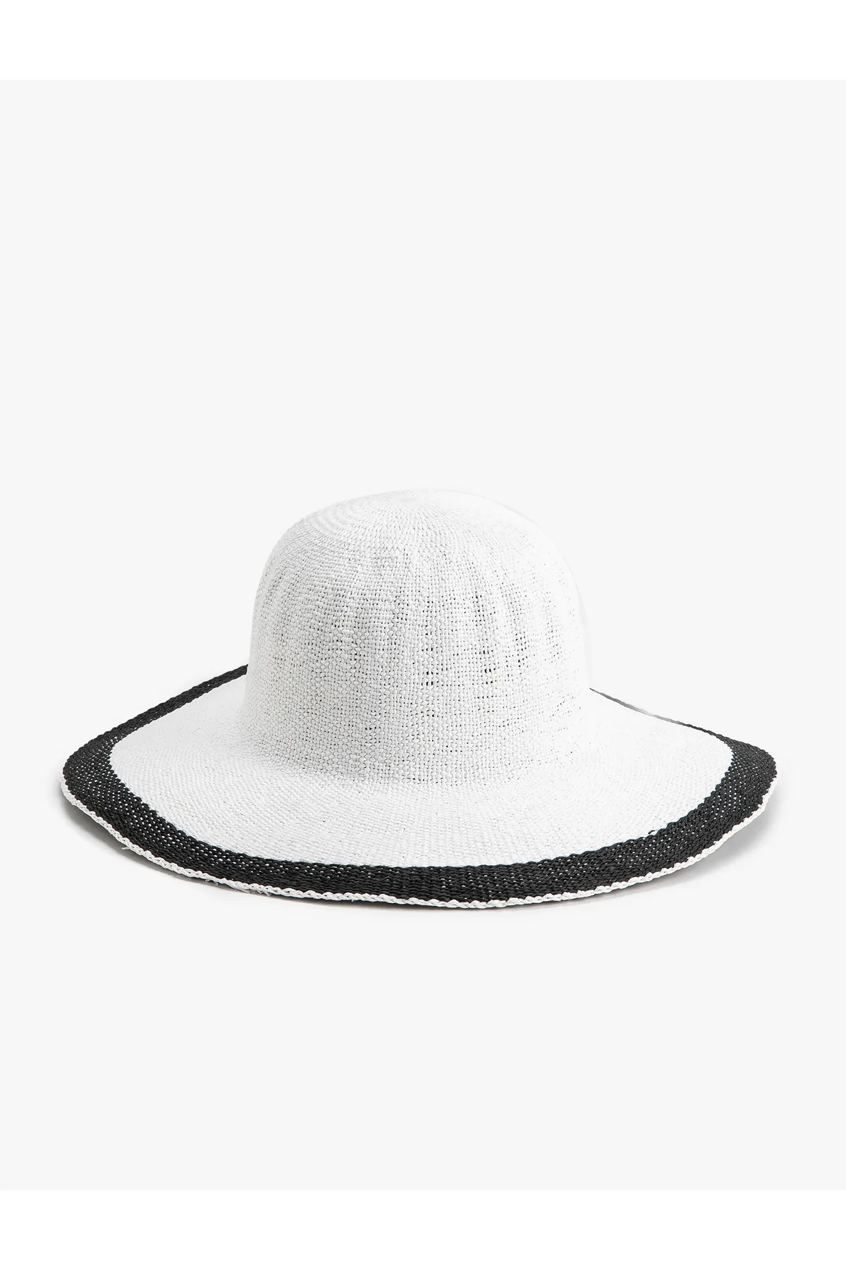 Koton  Strohhut-Trilby mit strukturiertem Banddetail