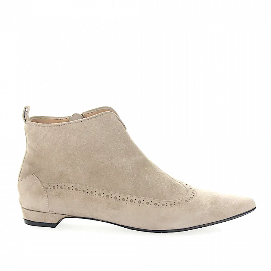 Truman's - Stiefeletten 8181 Veloursleder - beige