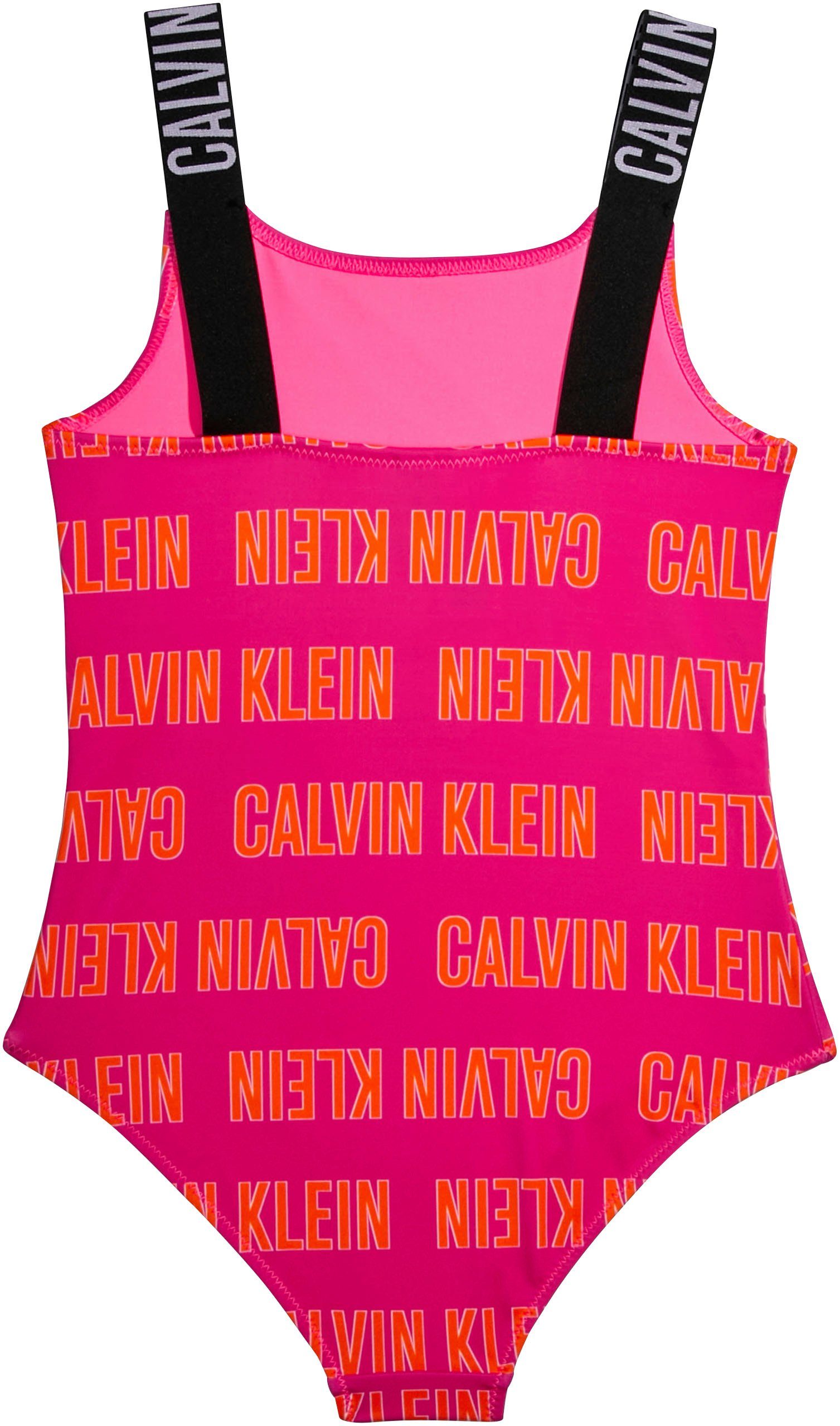 Calvin Klein Swimwear Badeanzug SWIMSUIT-PRINT mit Calvin Klein Brandwording