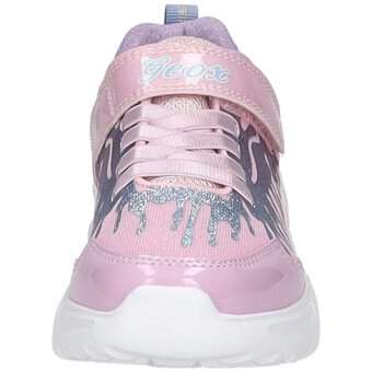 Geox B Assister Girl Sneaker in rosa