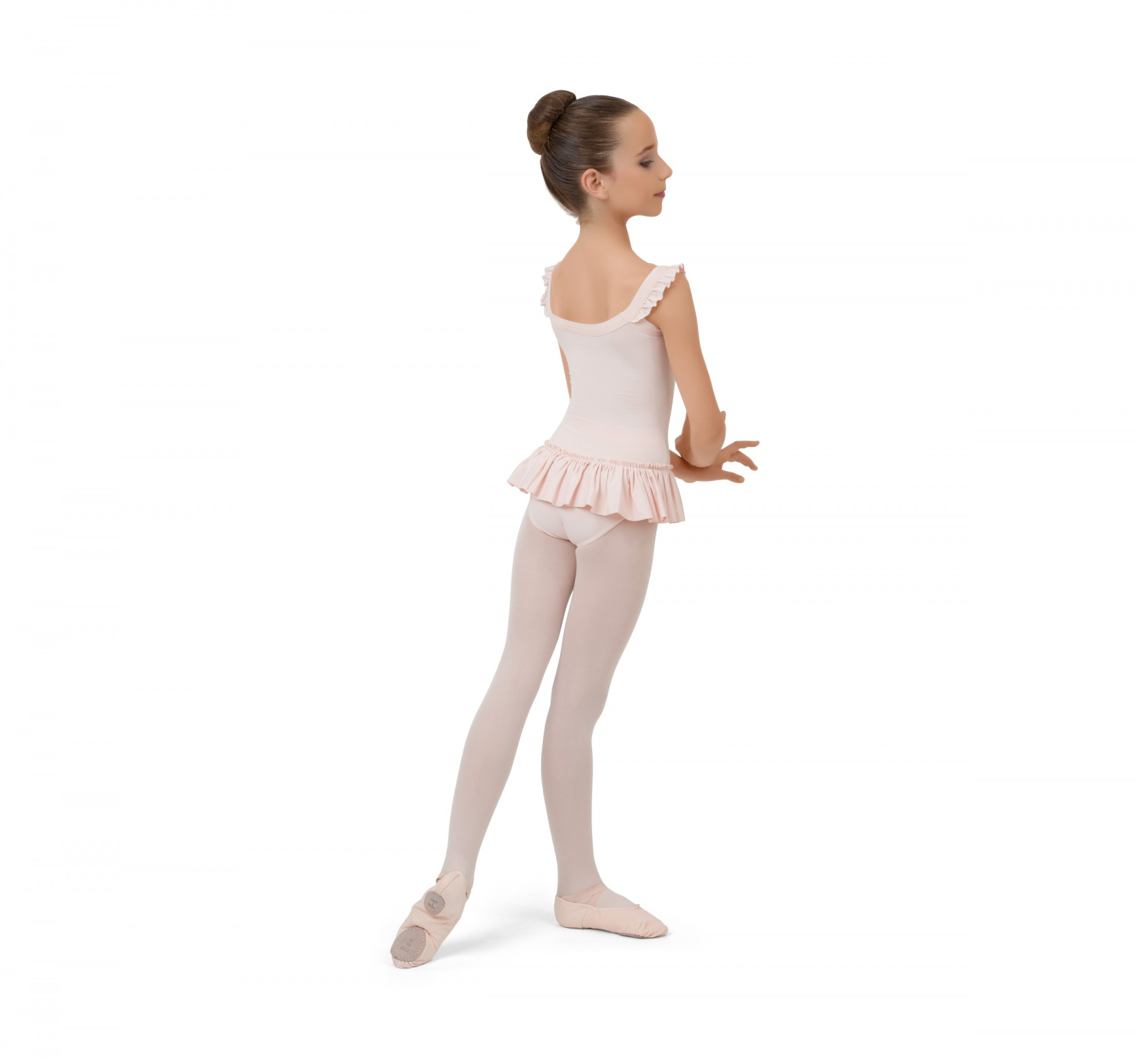 Tunic with elasticaded straps