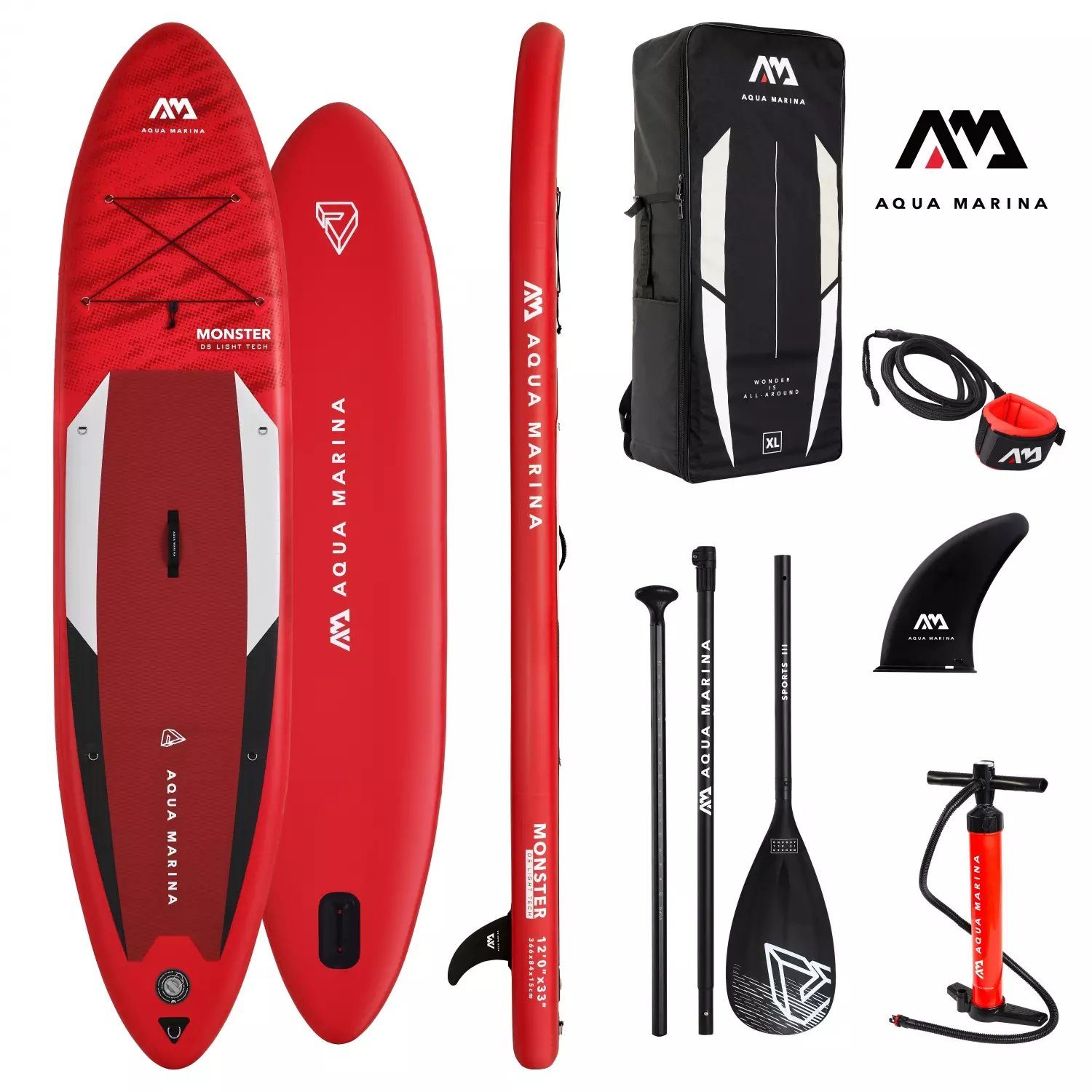 Aqua Marina SUP-Board All-Around SUP Board 366x84 cm
