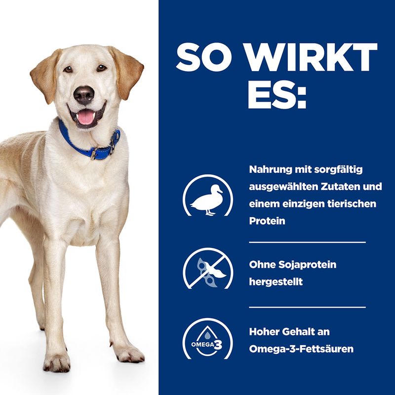 Hill's Prescription Diet d/d Food Sensitivities mit Ente & Reis