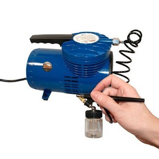 MAUK AirBrush Kompressor Set ölfrei
