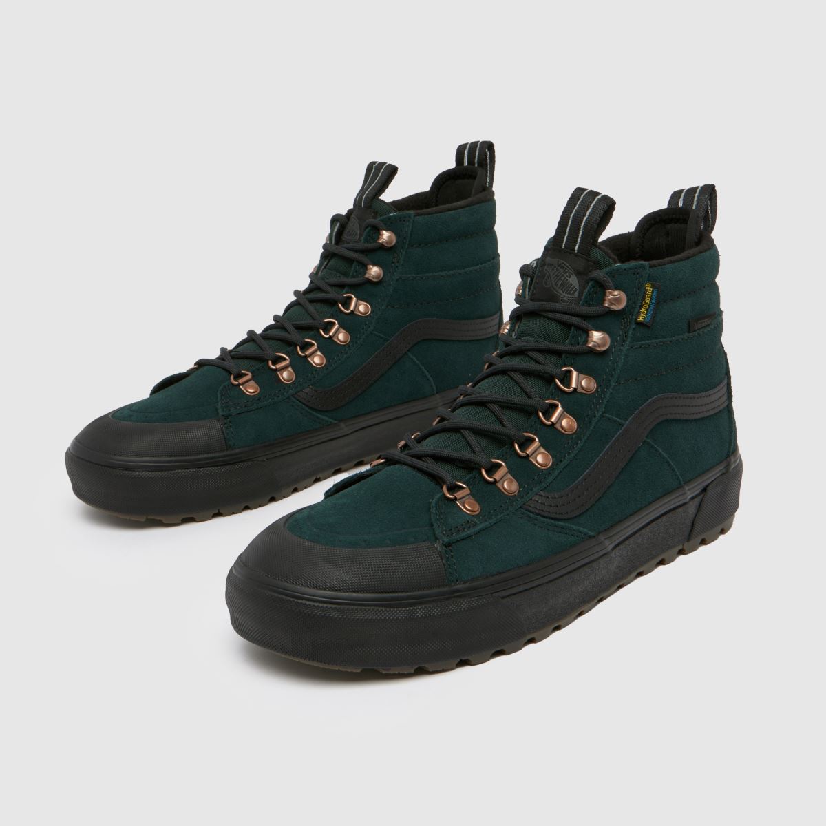 Nepromokavé tenisky Vans MTE Sk8-Hi v černé a zelené barvě
