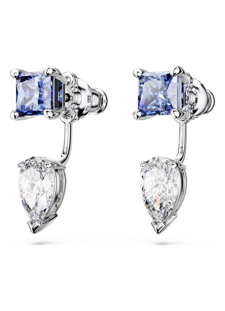 Swarovski Mesmera stud earrings with crystal