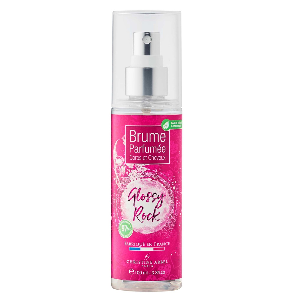 christine arbel Brume Corps et Cheveux GLOSSY ROCK 100ml BRUME PARFUMEE