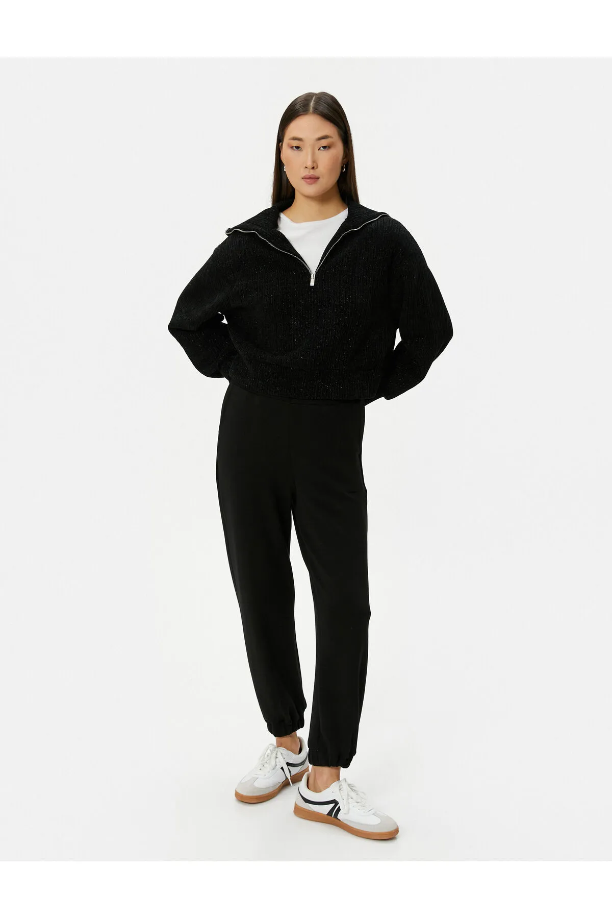 Koton  Jogger-Jogginghose mit elastischem Bund und Taschendetail
