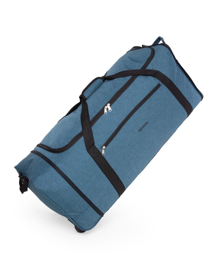 Hauptstadtkoffer blnbag M4 – leichte Reisetasche, faltbar, mit Rollen in Aquagrün günstig kaufen onesize