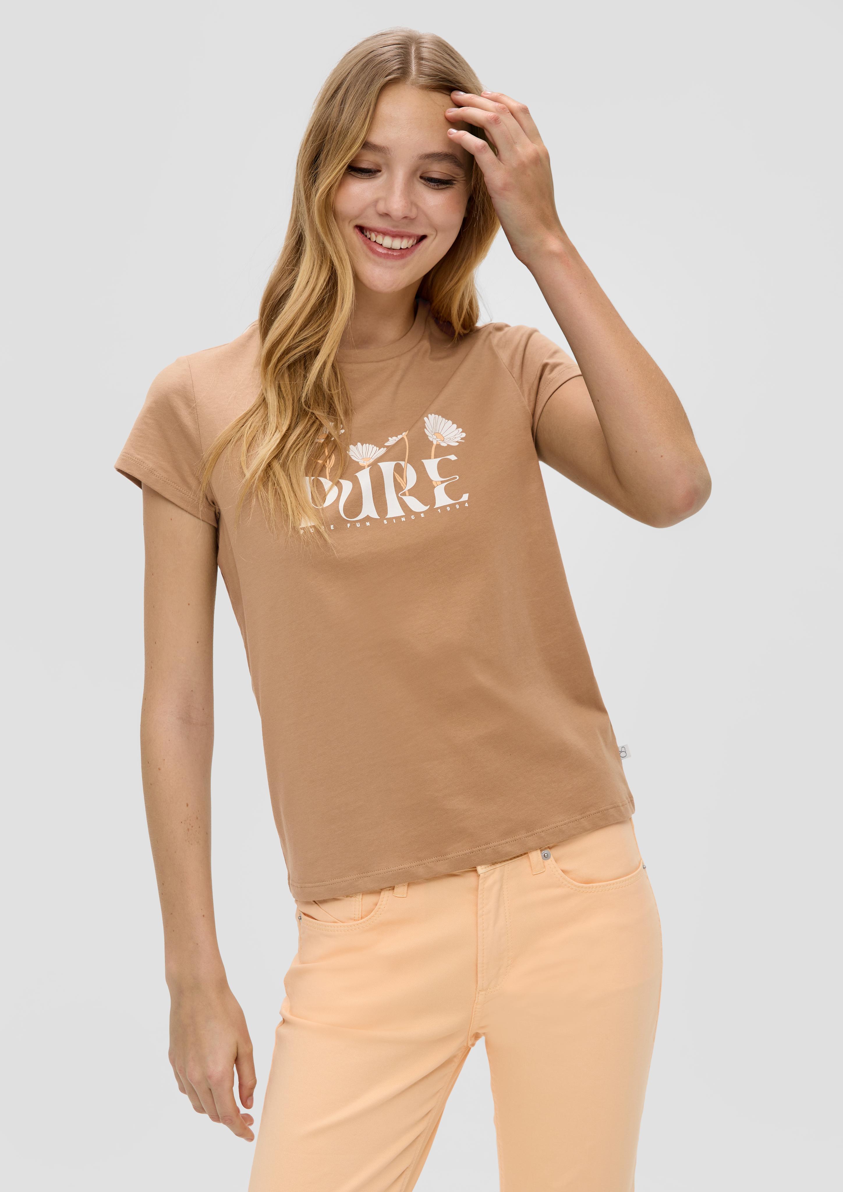 T-Shirt mit Frontprint  2144078-84D1