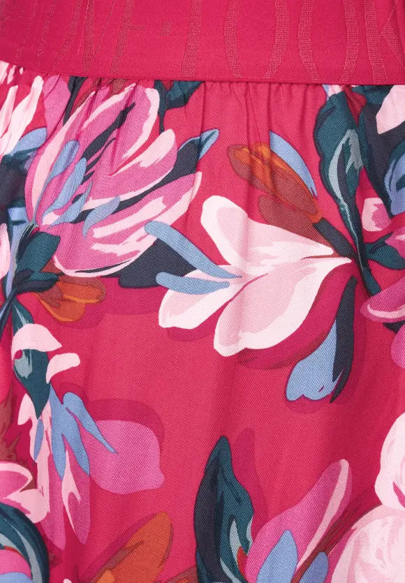 Street One Midi Wickelrock mit Print